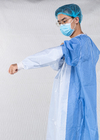 使い捨て可能な補強された外科Gown SMS博士の非編まれた生殖不能の障壁の性能