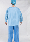 非編まれた使い捨て可能で忍耐強いガウンの病院の布はスーツを看護するユニフォームをごしごし洗う