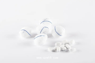 X線の糸使い捨て可能なピーナツ球の100%の綿の多数のサイズの青い糸の外科の生殖不能の医学の綿のガーゼの球