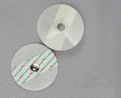 使い捨て可能な円形のEcgの電極の導線のAgCIセンサーの白い泡のNonwovenパッド