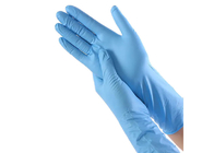 医学の使い捨て可能な青いニトリルの手袋の粉の自由な安全検査の手袋