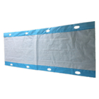 忍耐強い移動のスライドはサイズ200*80Cm物質的なPp+PeのNonwoven生地色の白い青を広げる