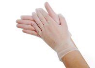 100pcs/Box使い捨て可能な手ポリ塩化ビニールの手袋は自由な医学の消耗品を粉にする