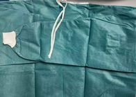 長い通気性の緑の使い捨て可能な手術衣の障壁の手術衣にスリーブを付ける