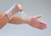 XL XXLの乳液自由で使い捨て可能な手の手袋ポリ塩化ビニールの食糧安全なビニールの手袋