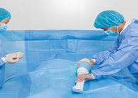 通気性のSMSの外科膝のArthroscopyのパックによっては医学がおおう病院のためのセットを殺菌した