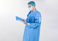 SMSのズボンの病院の訪問者のガウンが付いている使い捨て可能な実験室のコート