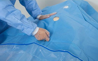 医学の使い捨て可能な生殖不能のプロシージャは210*300cm外科血管記録法のキットを詰める