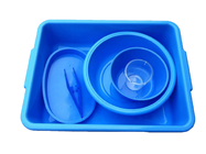 PPの青い外科洗面器ボールの医学の使い捨て可能なプラスチック ガイド ワイヤー ボール250ml