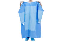 非編まれた使い捨て可能な生殖不能の手術衣の青によって補強される手術衣