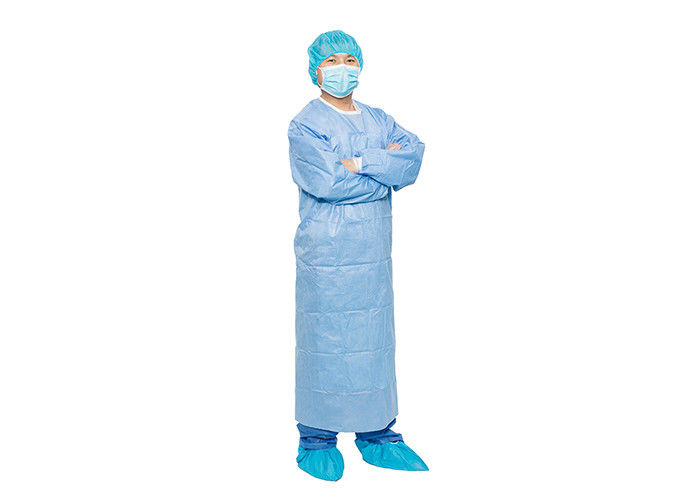 生殖不能の非編まれた青いAAMIのレベル3は手術衣を補強した