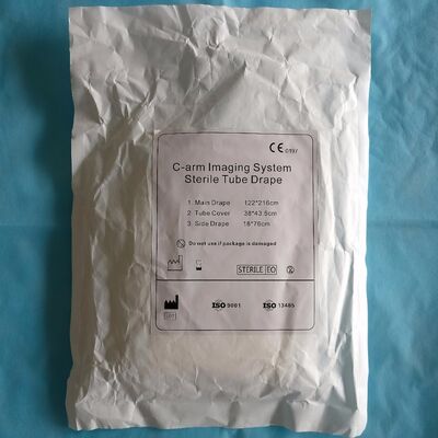 高吸収性材料を使用した使い捨て手術パック EO滅菌および超音波溶着、ステッチ穴なし