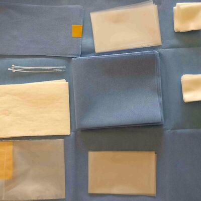 蒸気消毒 ステリル 外科用パック 織物のない布と血管検査パック